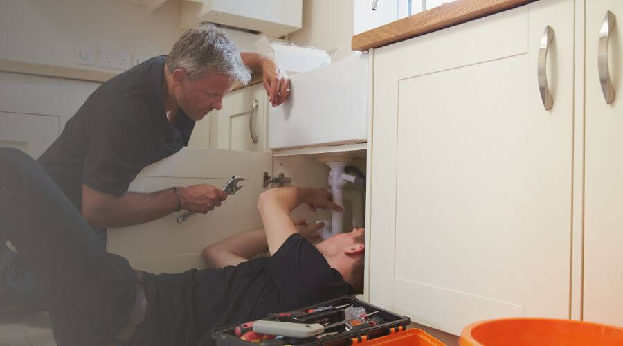 Professional burst pipe repair services in Marty, SD